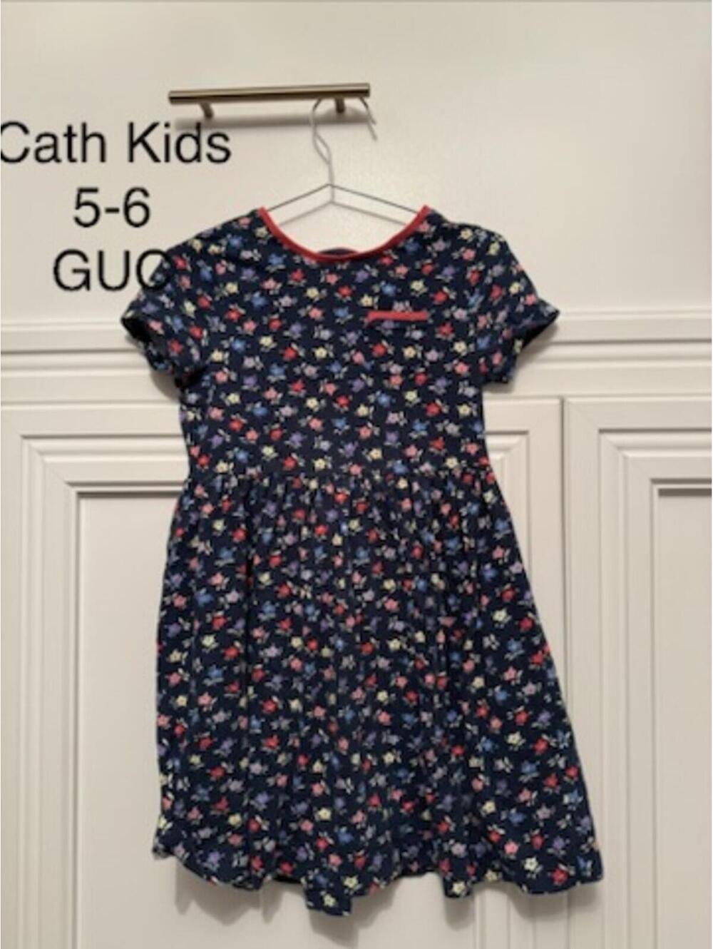 Cath Kids Girls Floral Dress Size 5-6